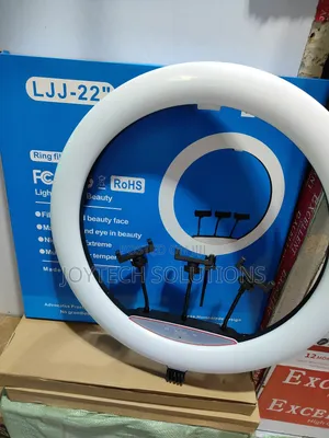 Ringlight LJJ 22 Inches: With 2.1 Tripod Stand .