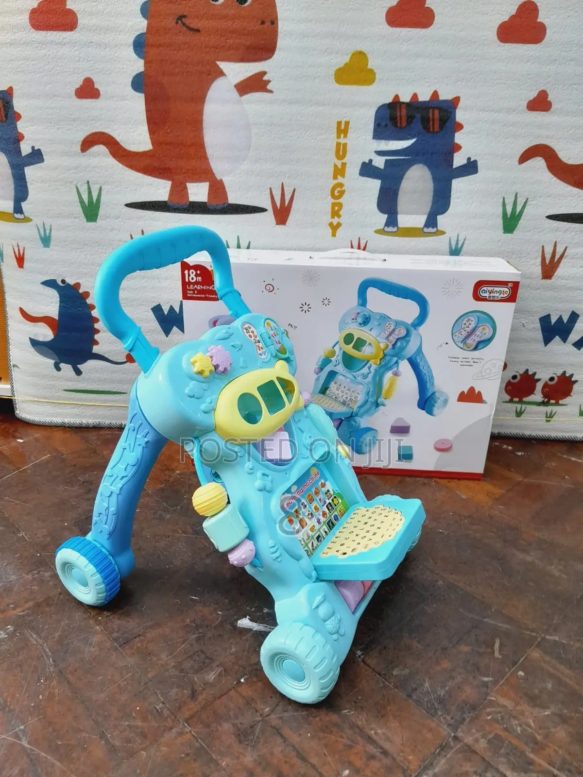 Push Walker for Babies – Encouraging First Steps Playtime