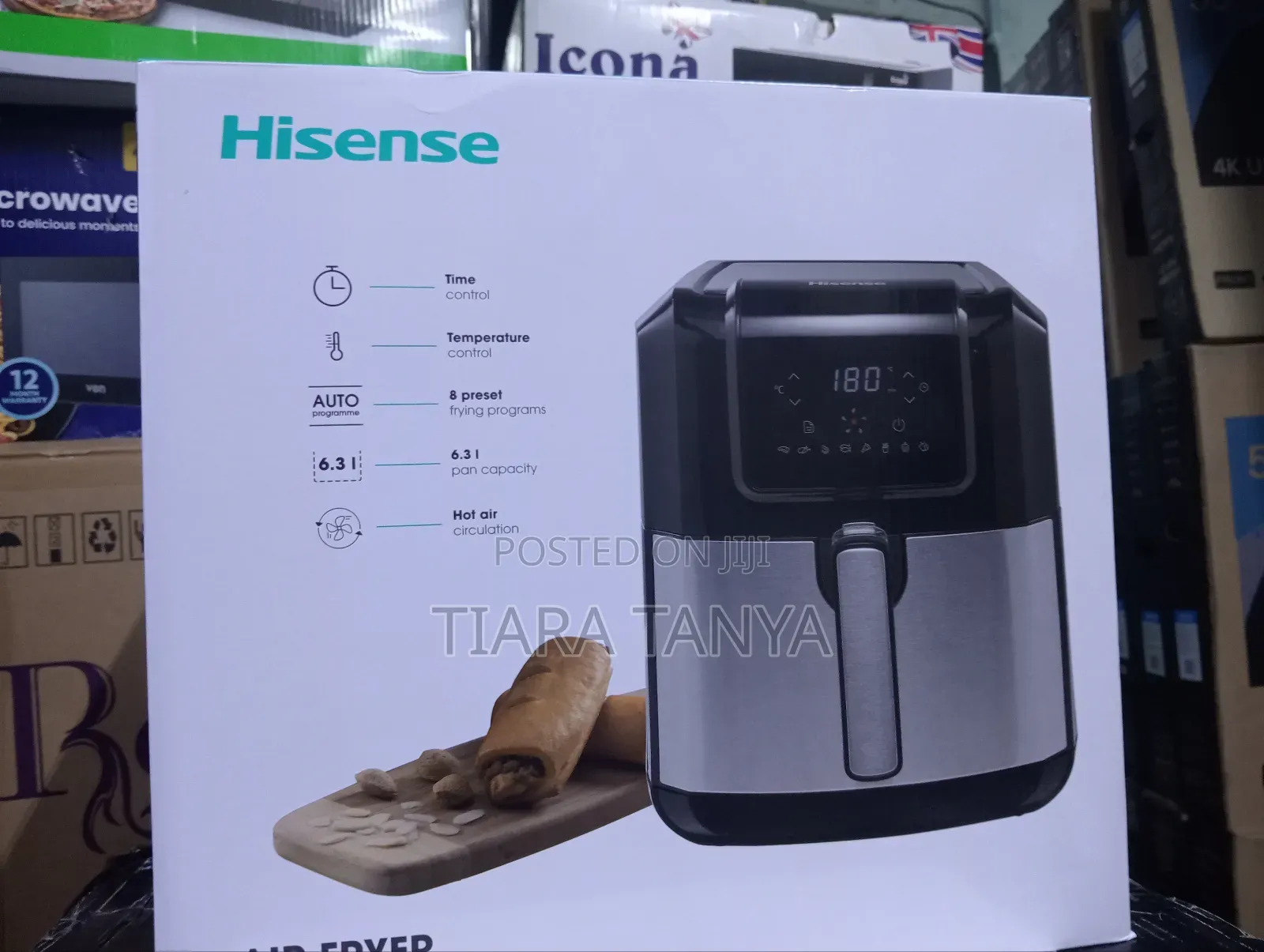 Hisense 9 Litres Airfryer