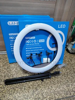 Ringlight, LED , LJJ 22 Inches 3 Phone Ringlight