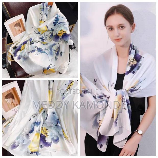 Cute Summer Silk Scarf - main view