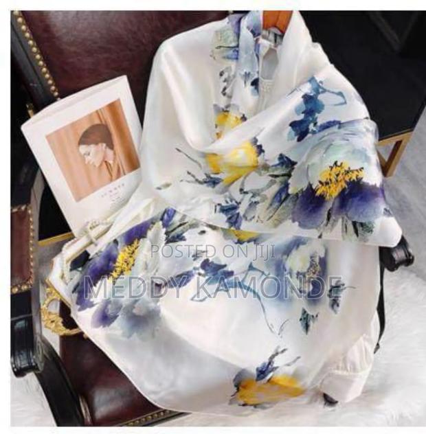 Cute Summer Silk Scarf - thumbnail 2