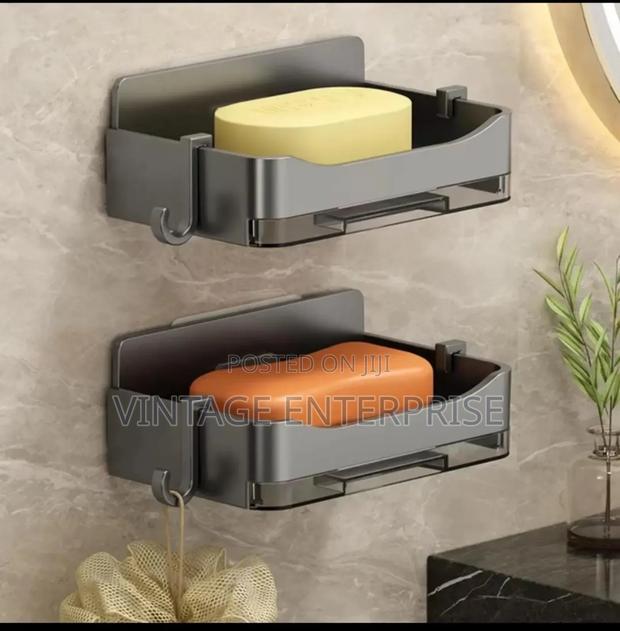 Soap Holder With Hooks