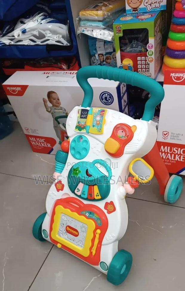 Musical Push, Play Learning Toy Baby Walker