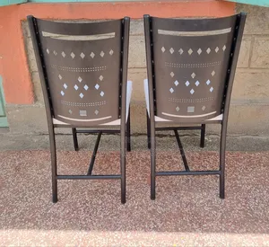Restaurant Chairs or Hotels With Laser-Cut Designs.