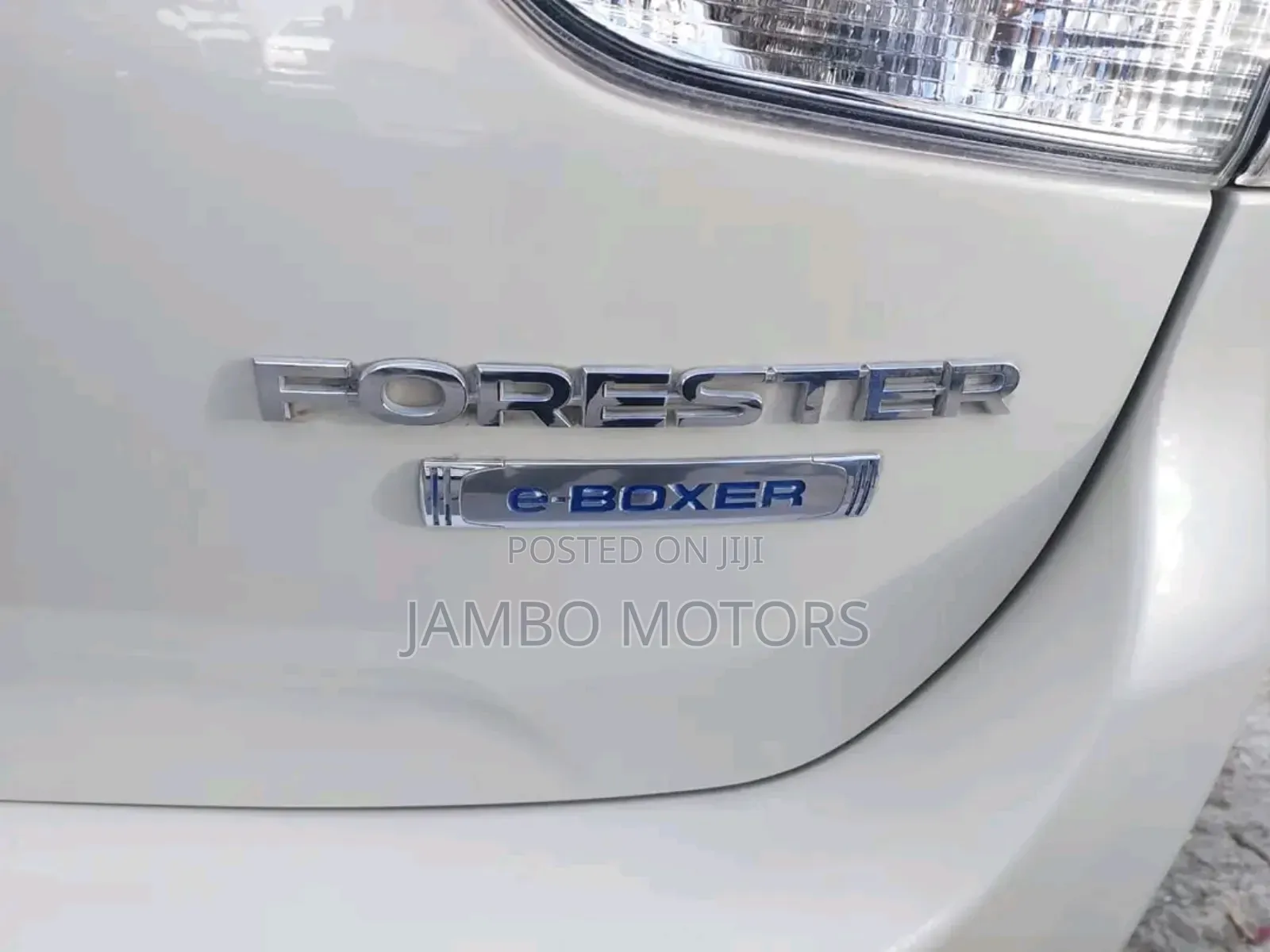 Subaru Forester 2.5i AWD 2018 White