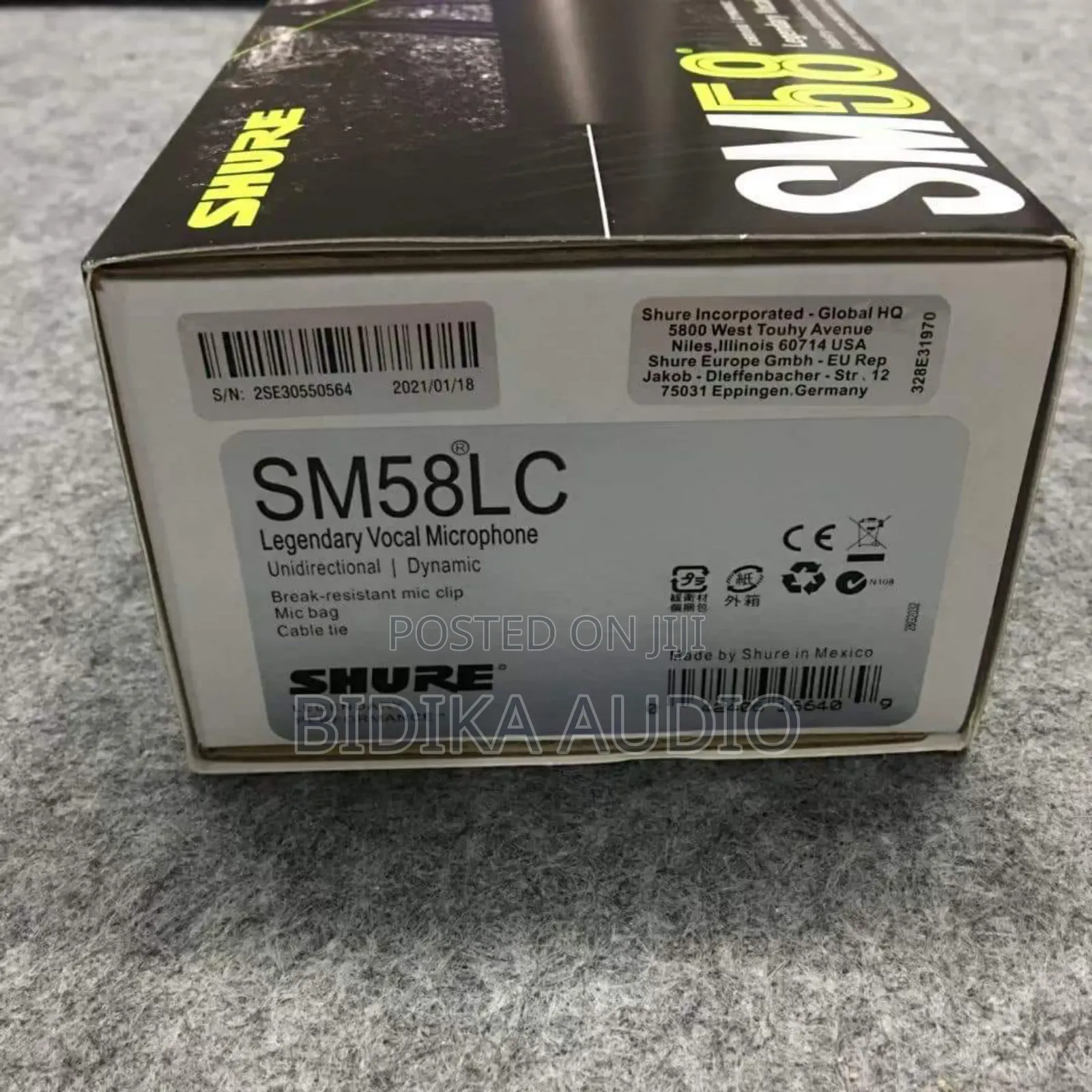 SM58 Vocal Microphone