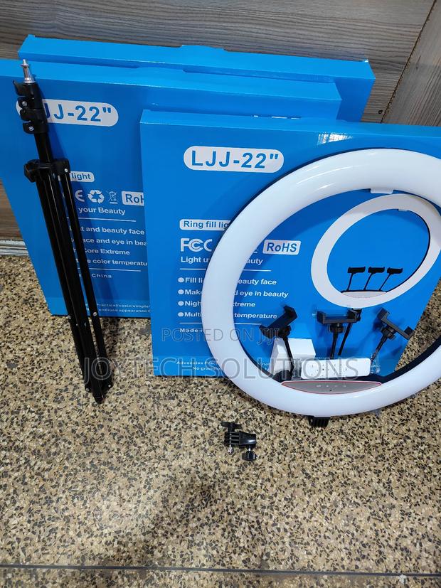 Quality 22 Inch Professional Led Ring Light With Remote - main view