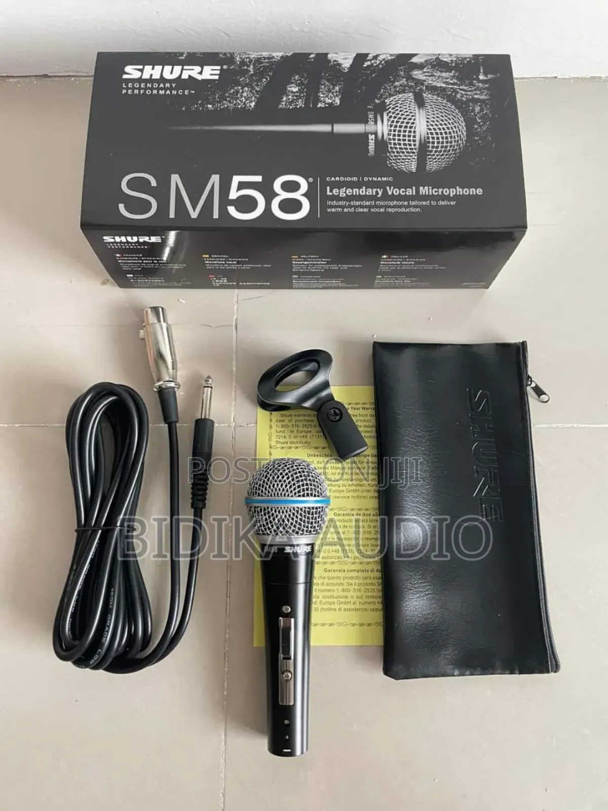 Sm58 Vocal Microphone Shure