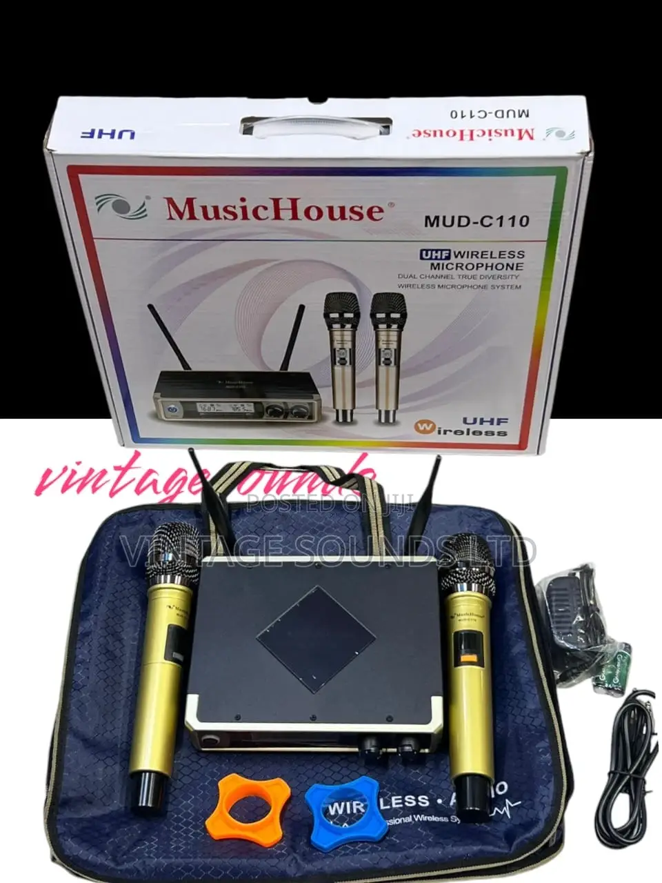 Music House MUD-C110 UHF Professional Wireless Microphone
