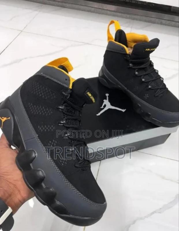 Air Jordan 9 Retro IX "Anthracite White Black " - main view