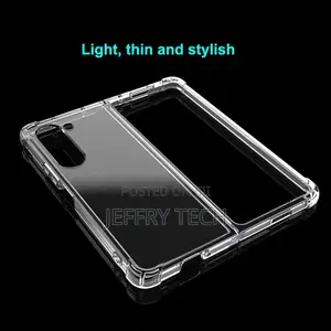 Clear Case for Samsung Galaxy Z Fold 6, Slim Thin Crystal Tr