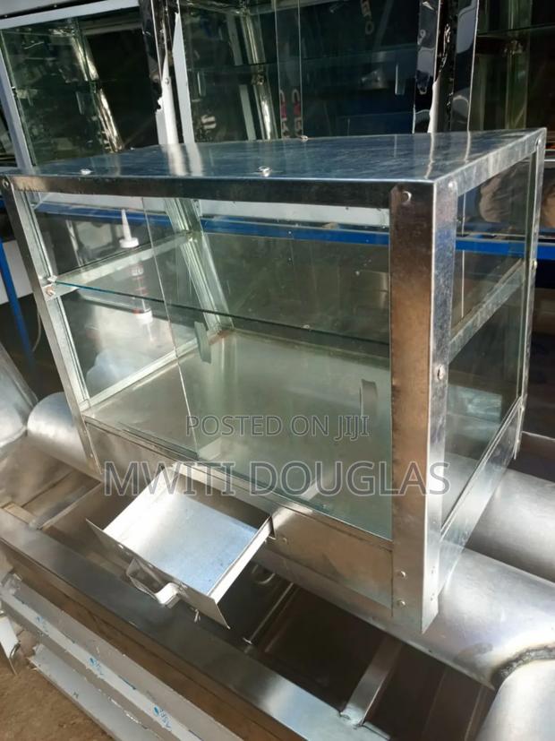 Economy Friendly Charcoal Food Warmer Display