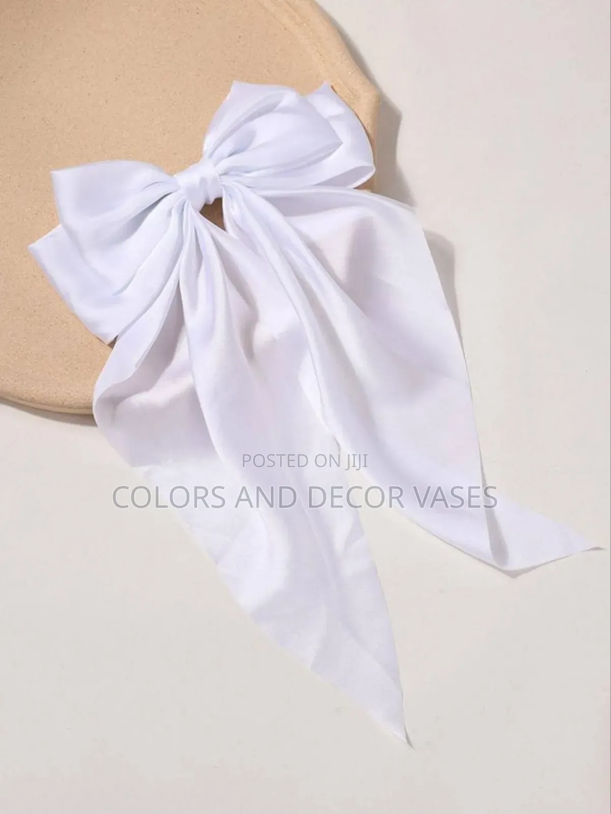 Pretty Silk Bow Clips
