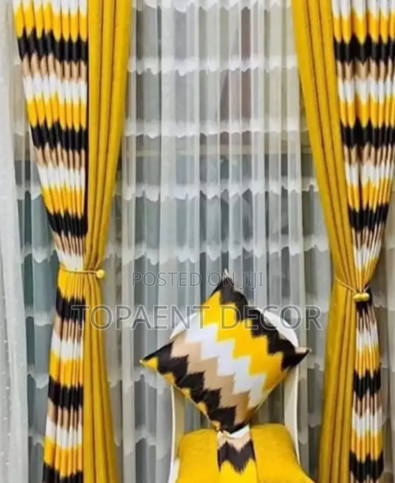 Mix and Match Window and Door Curtains
