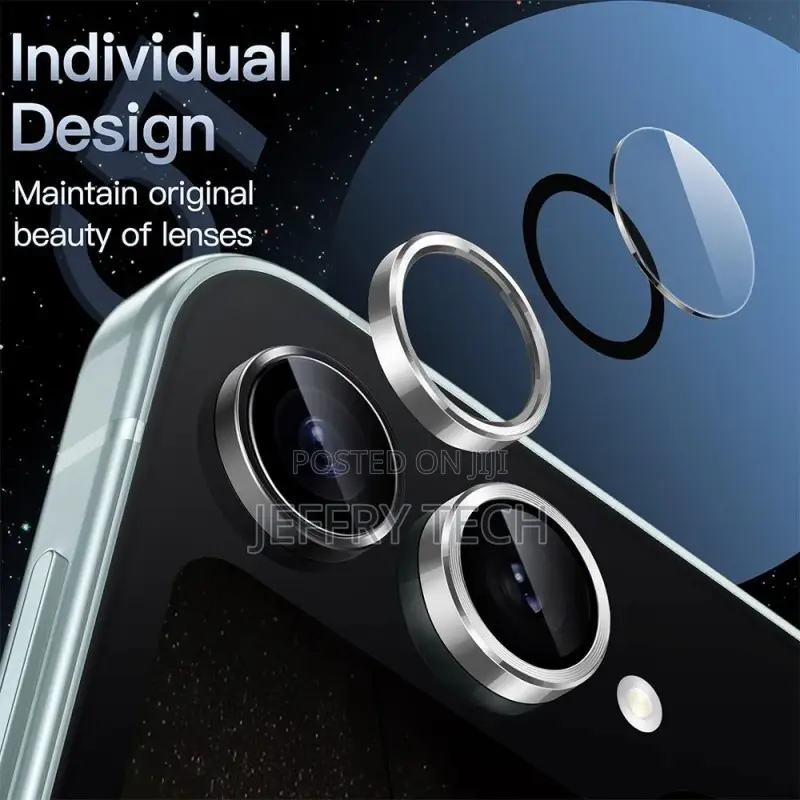 Protective Lens Samsung Galaxy Z Flip 6 Metal Rings