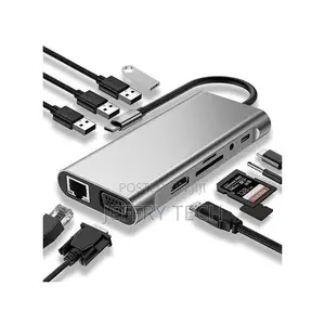 11 in 1 Type C Docking Station Hub
