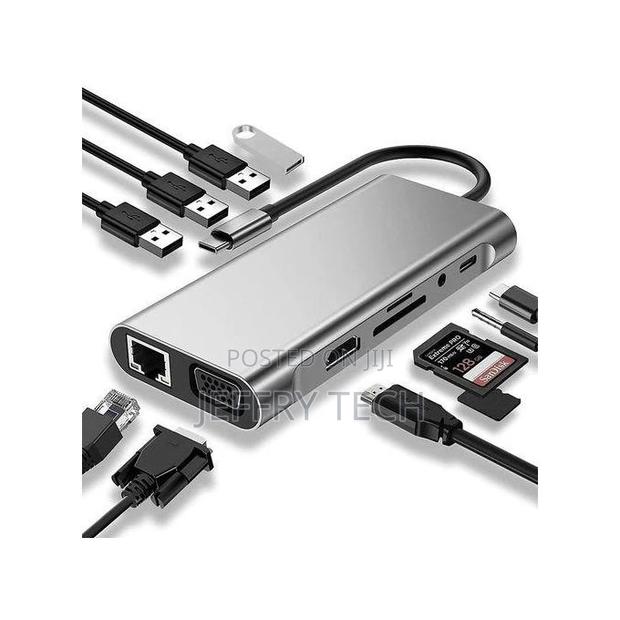 11 in 1 Type C Docking Station Hub - thumbnail 3