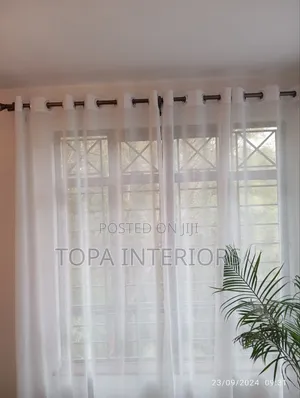 Cozy Ambience White Window Sheers White Window Sheers
