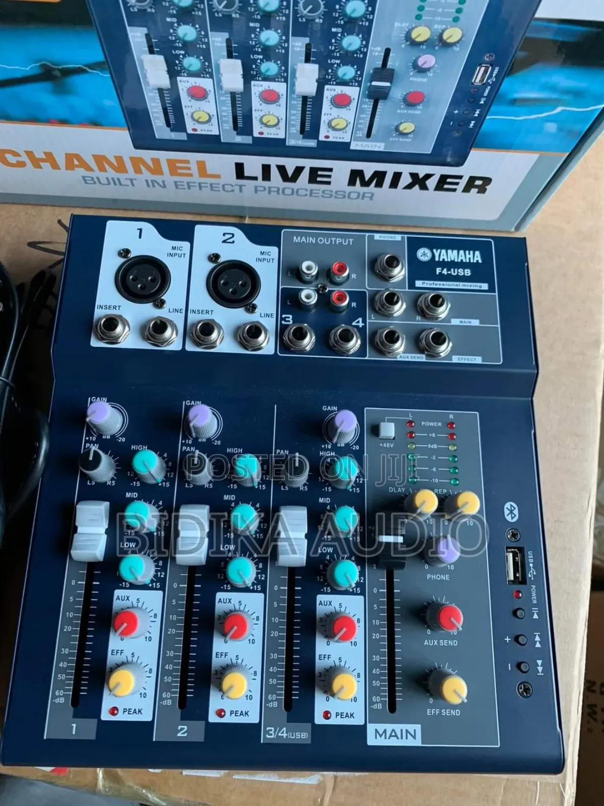 4 Channel Live Mixer