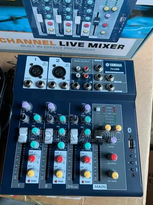 4 Channel Live Mixer