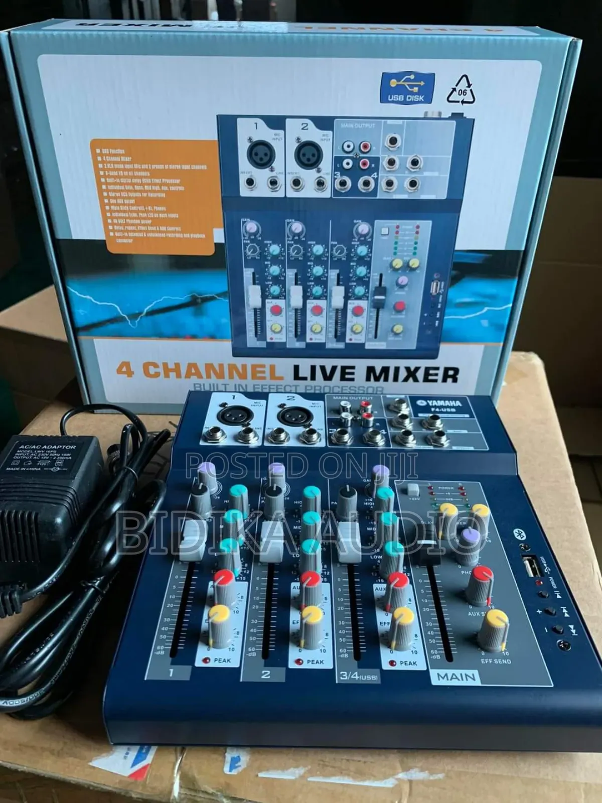 4 Channel Live Mixer