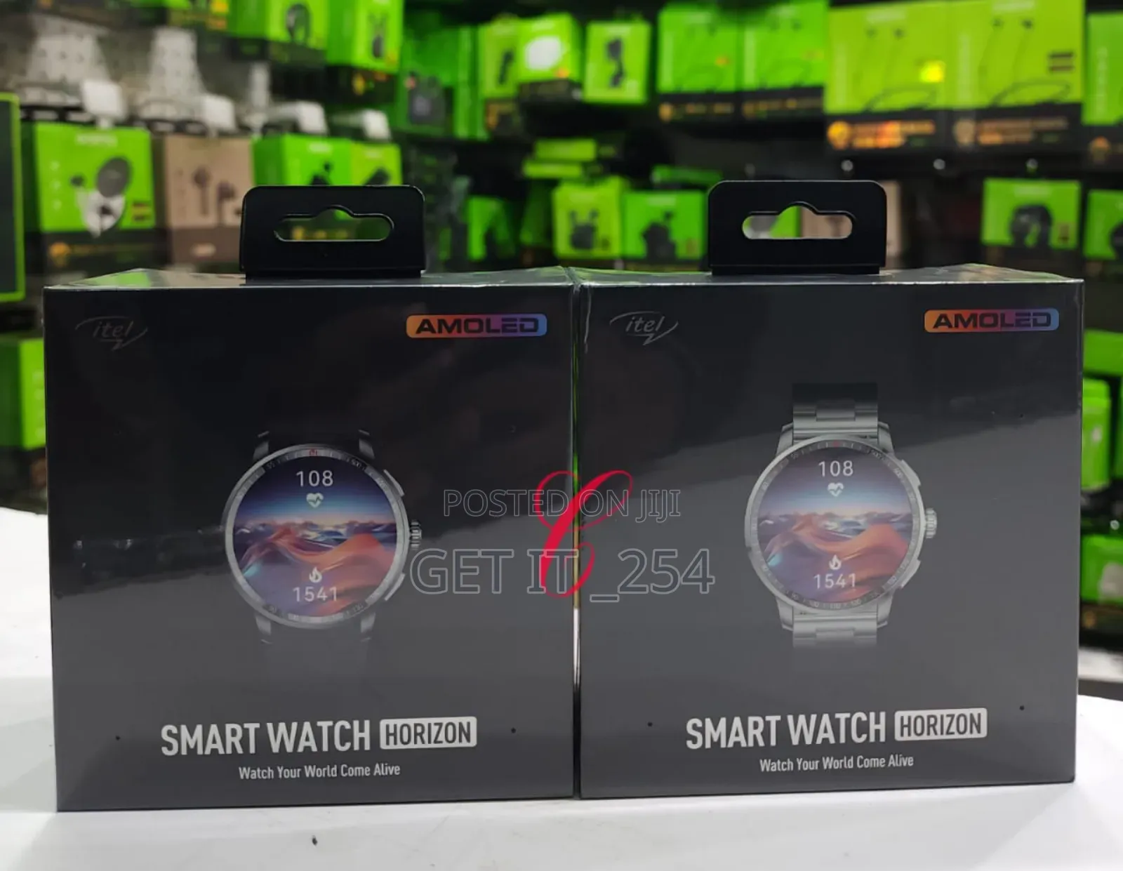 Itel Horizon ISW-N8 1.43" *AMOLED* Screen Smart Watch