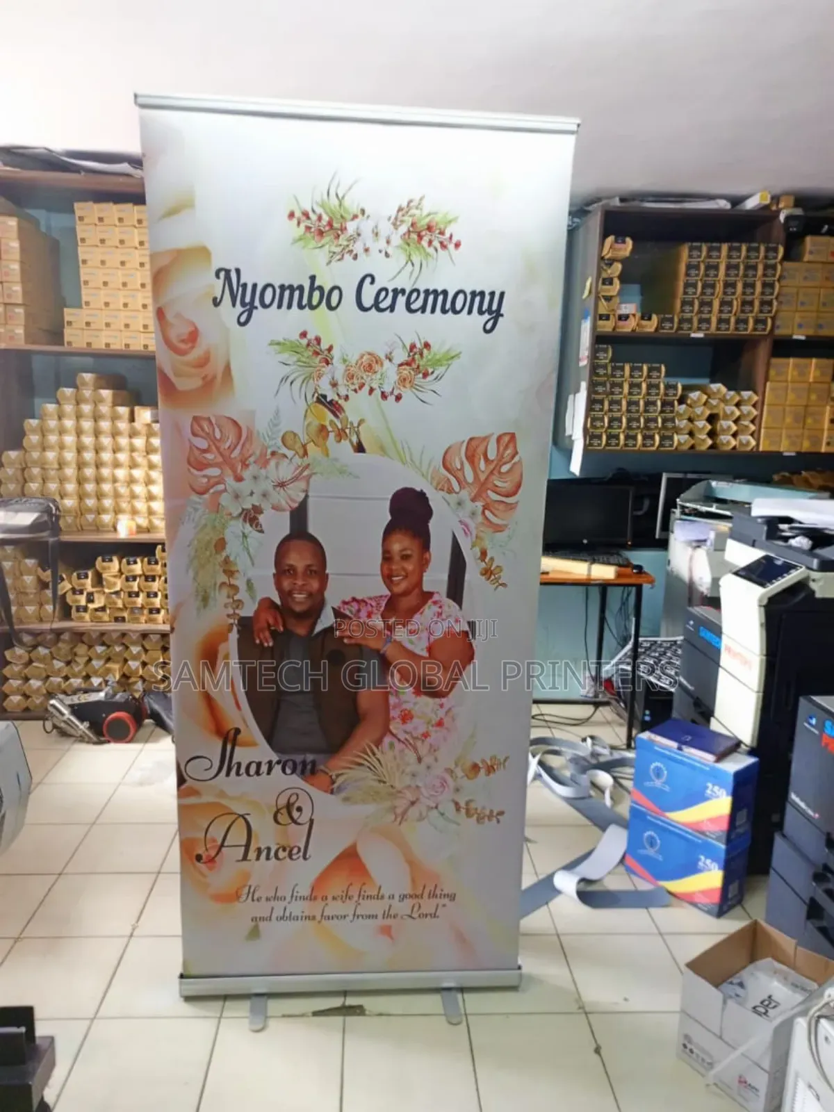 Top Quality Narrow Base Rollup Printing