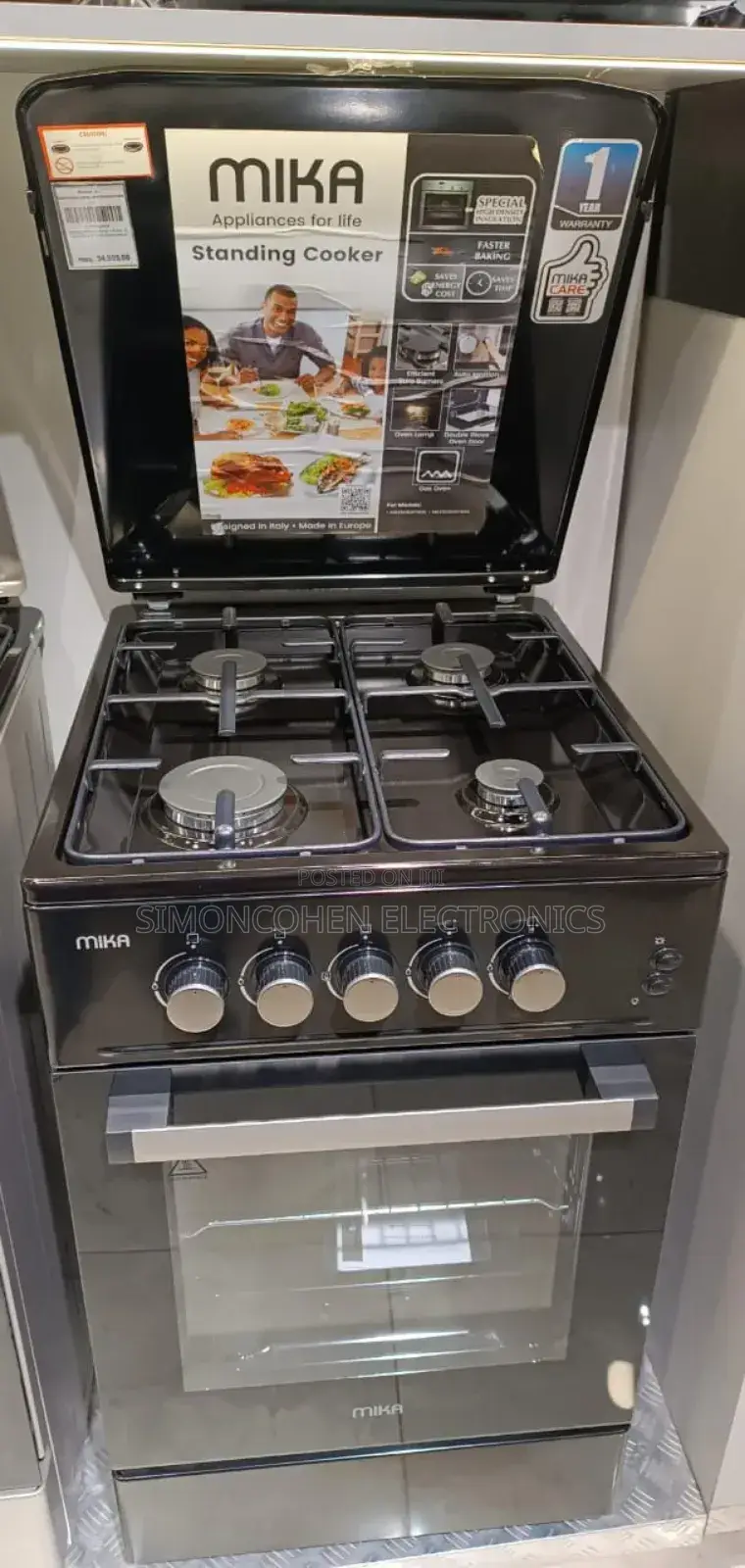 Mika Standing Cooker 50×60cm
