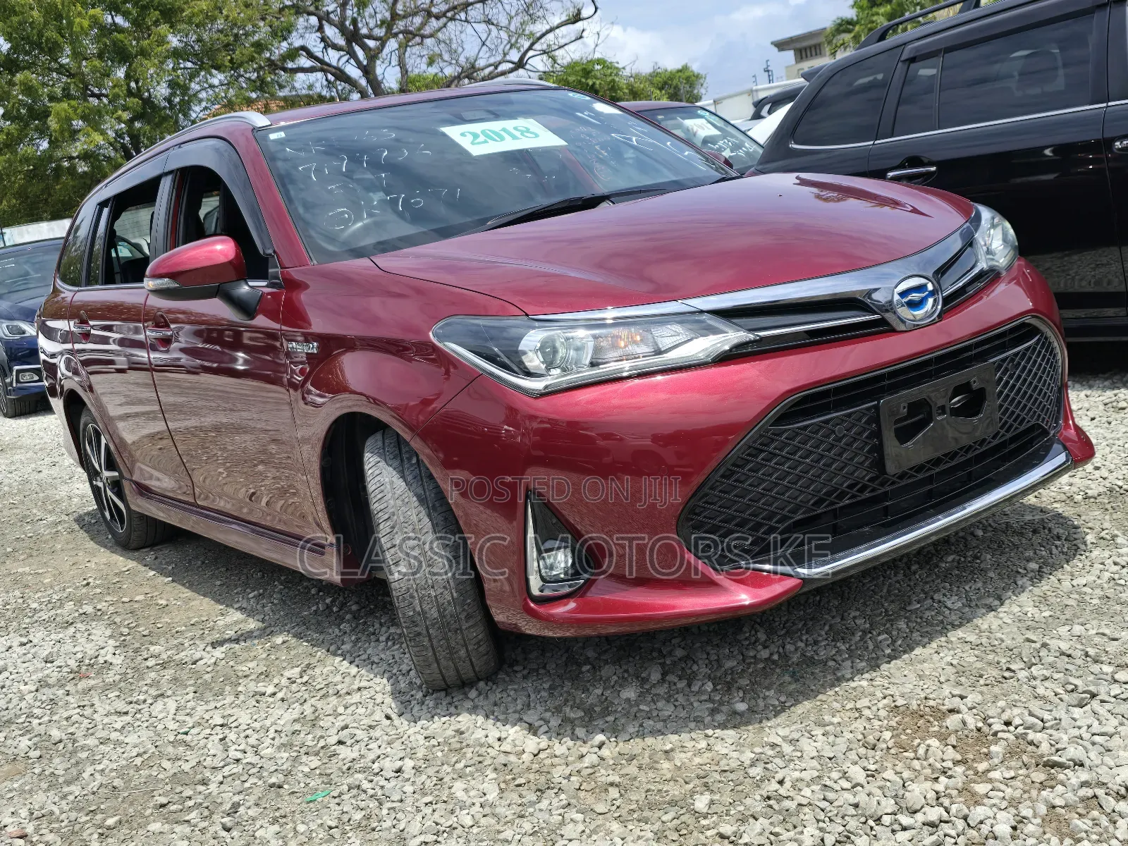 Toyota Corolla Fielder 2018 Burgundy