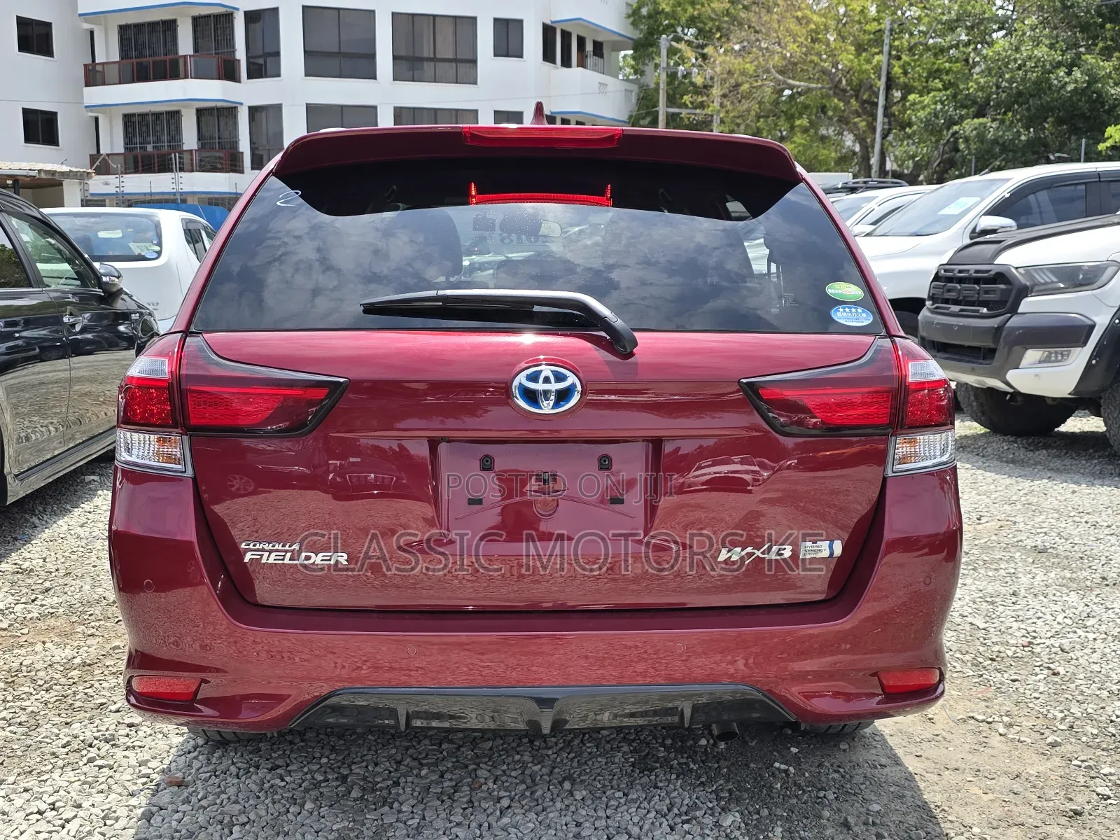 Toyota Corolla Fielder 2018 Burgundy