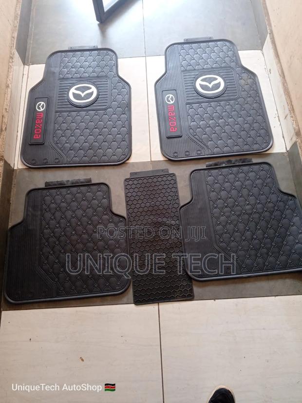 All-Weather Mazda Rubber Mats – 5-Piece Set - main view
