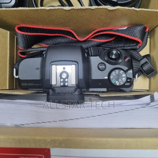 Canon EOS M50 Mark II Mirrorless Camera With 15-45mm Lens - thumbnail 6