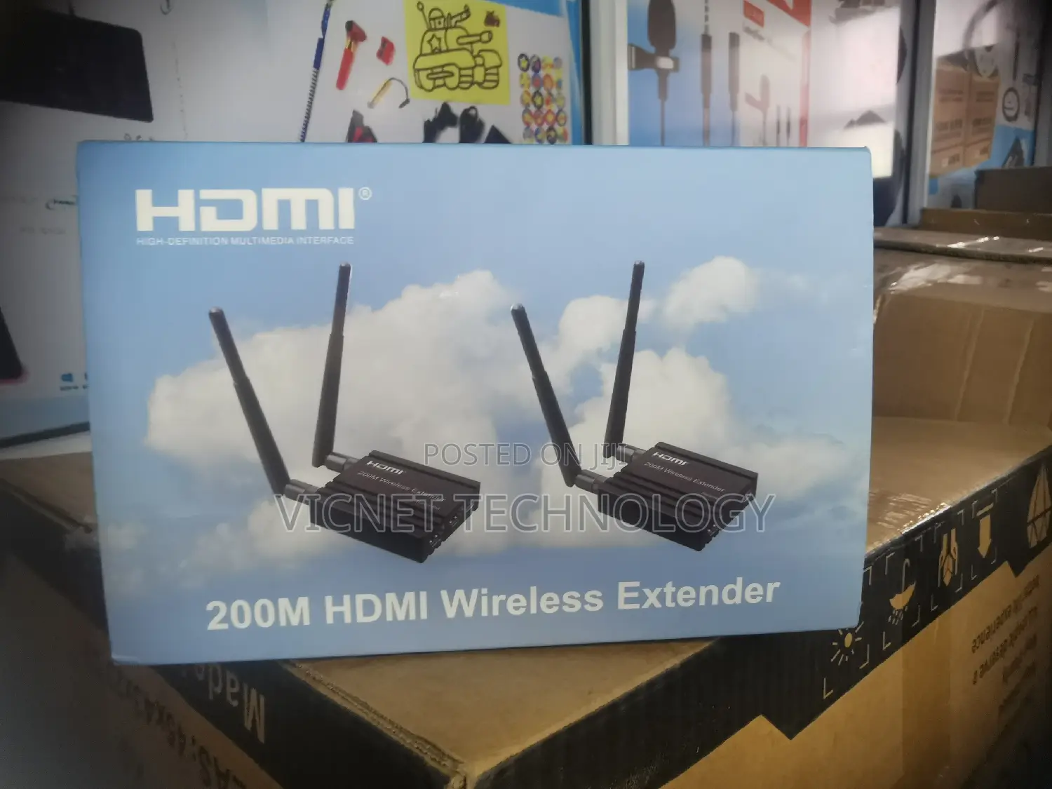 200 Metres Range Wireless HDMI TRANSMITTER AND RECEIVER