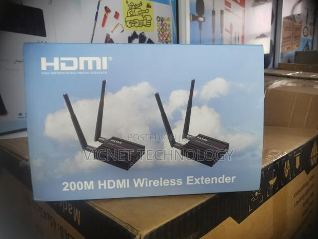 200 Metres Range Wireless HDMI TRANSMITTER AND RECEIVER - main view
