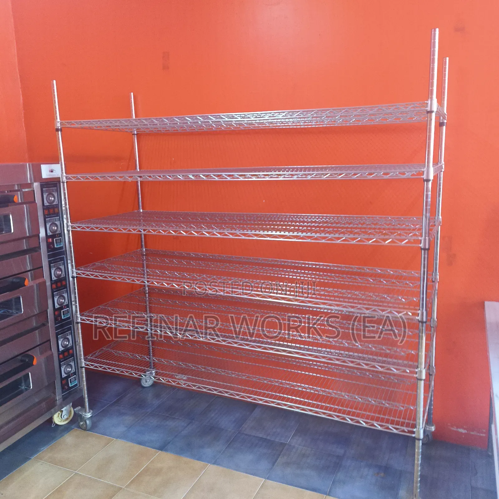 Stainless Steel Works - Tables, Bakery Shelves, Sinks