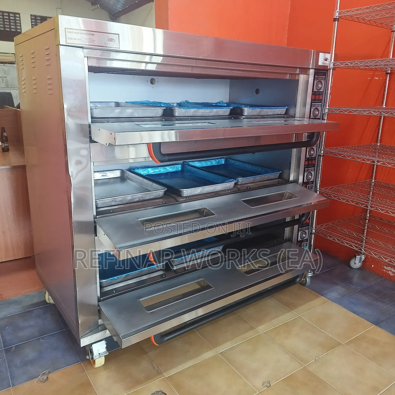 Stainless Steel Works - Tables, Bakery Shelves, Sinks