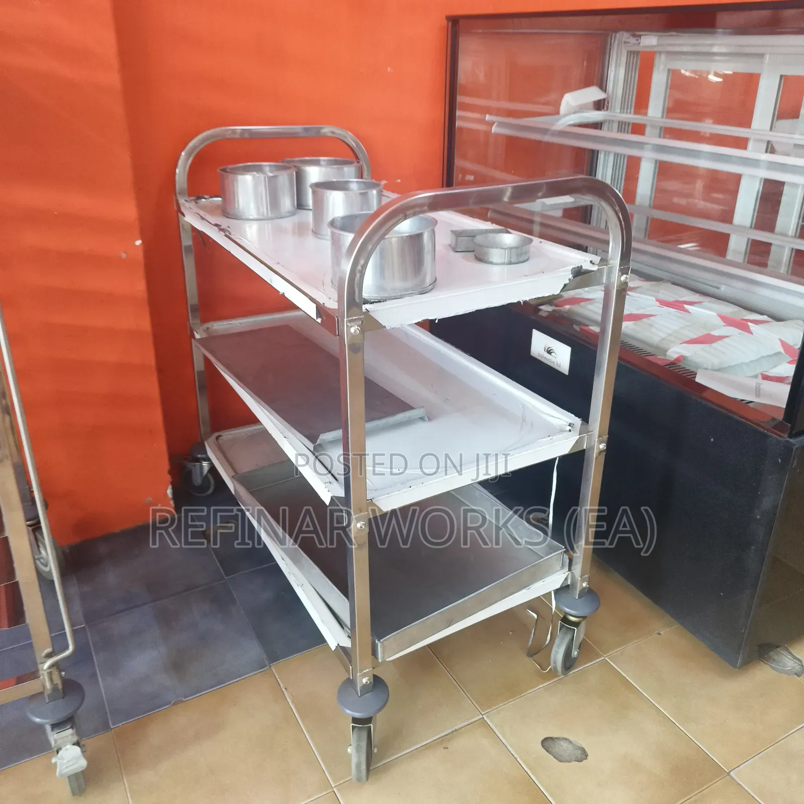 Stainless Steel Works - Tables, Bakery Shelves, Sinks