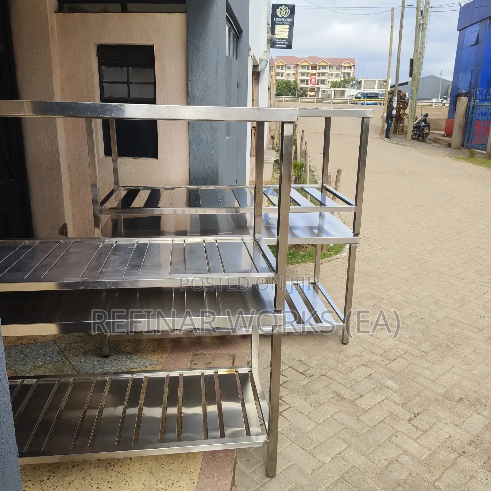 Stainless Steel Works - Tables, Bakery Shelves, Sinks