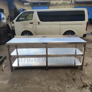 Stainless Steel Works - Tables, Bakery Shelves, Sinks