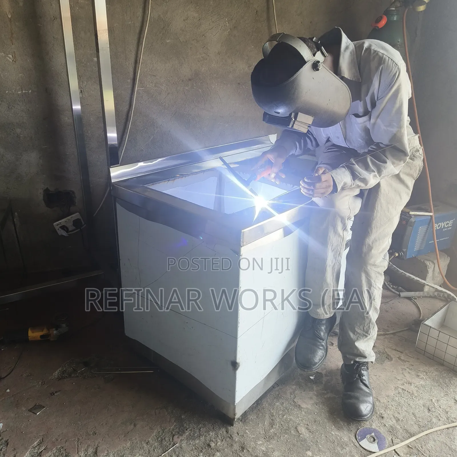 Stainless Steel Works - Tables, Bakery Shelves, Sinks