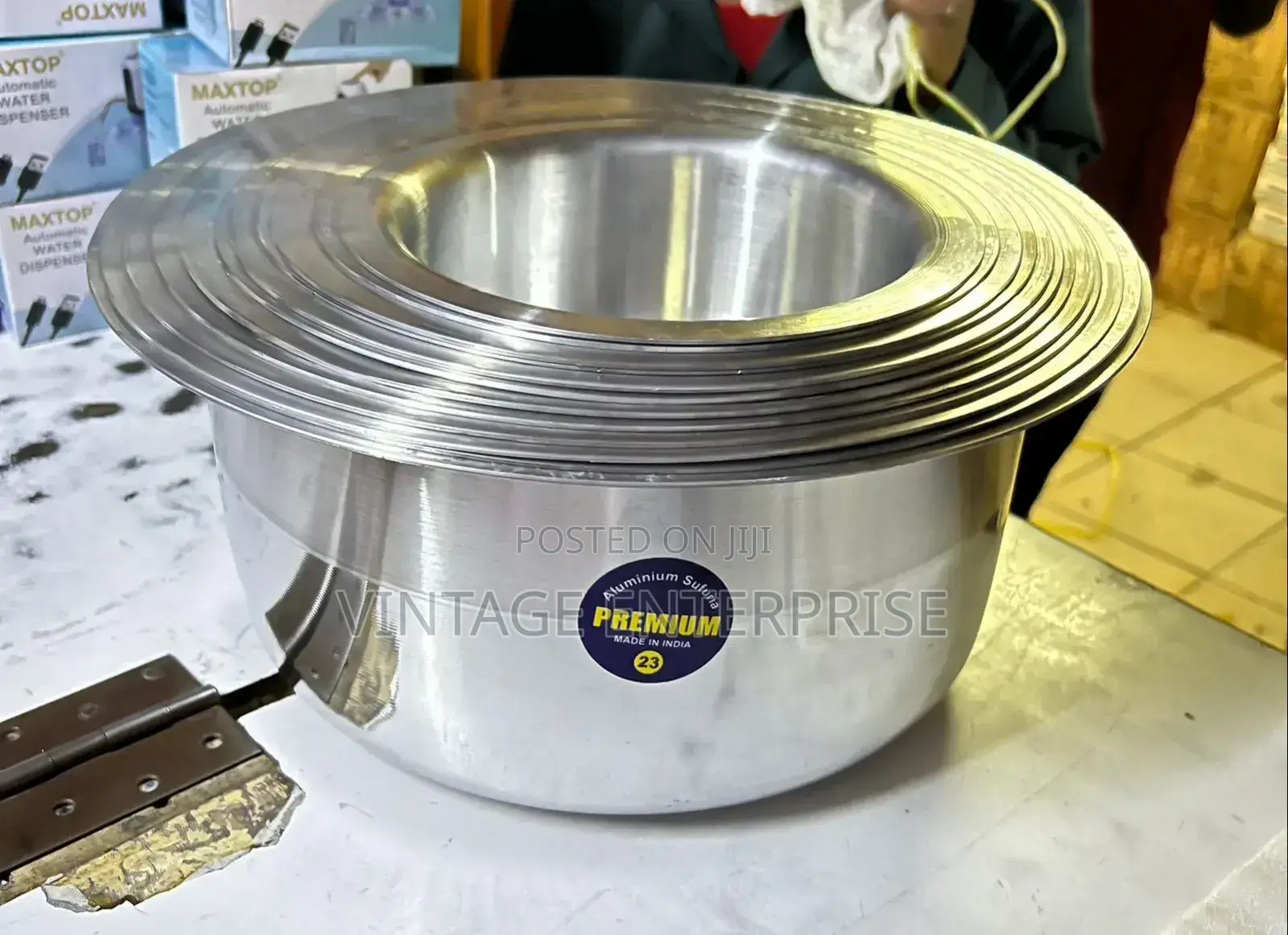12pcs Aluminum Sufuria