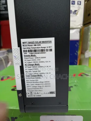Amizar 3.2kva Hybrid Inverter With Max.Pv Voltage 450dcv