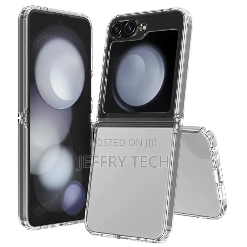 Samsung Galaxy Z Flip 6 Transparent Case One-Piece Design