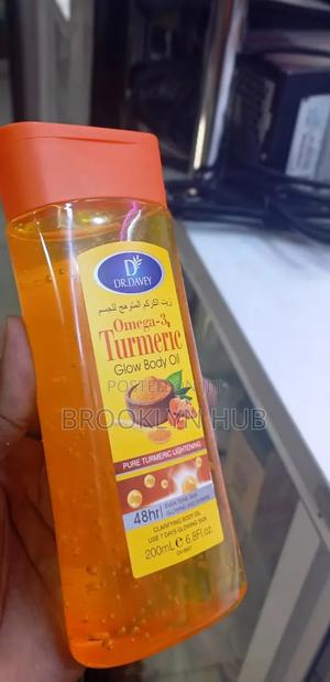 Omega 3 Tumeric Grow Body Oil - main view
