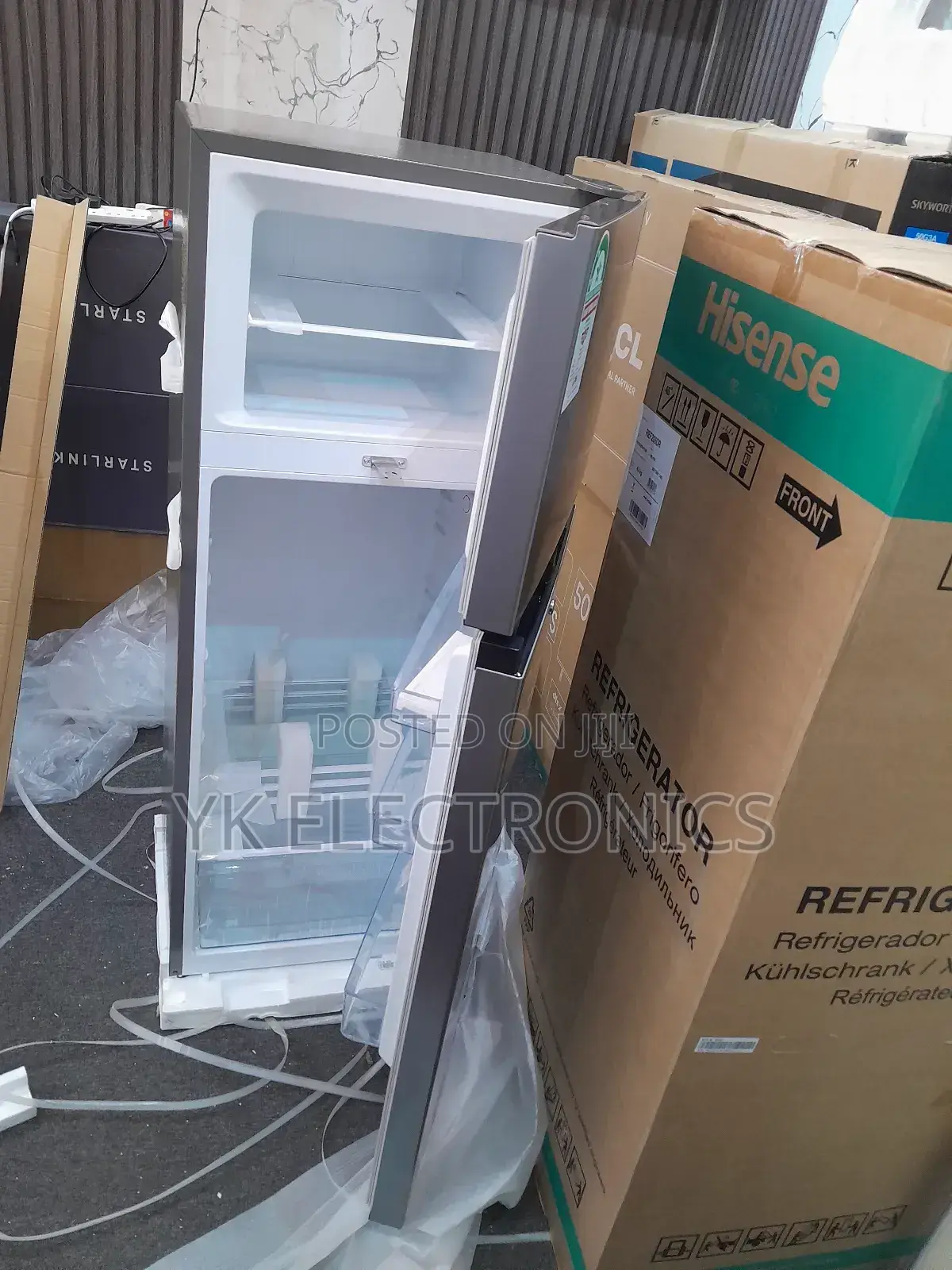 Hisense Ref205dr 205 Litres Double Door Fridge