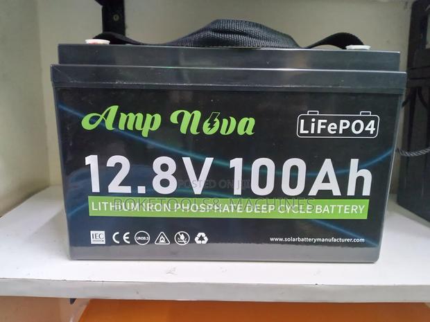 AMP Nova 12v 100ah Lithium Ion Battery - main view