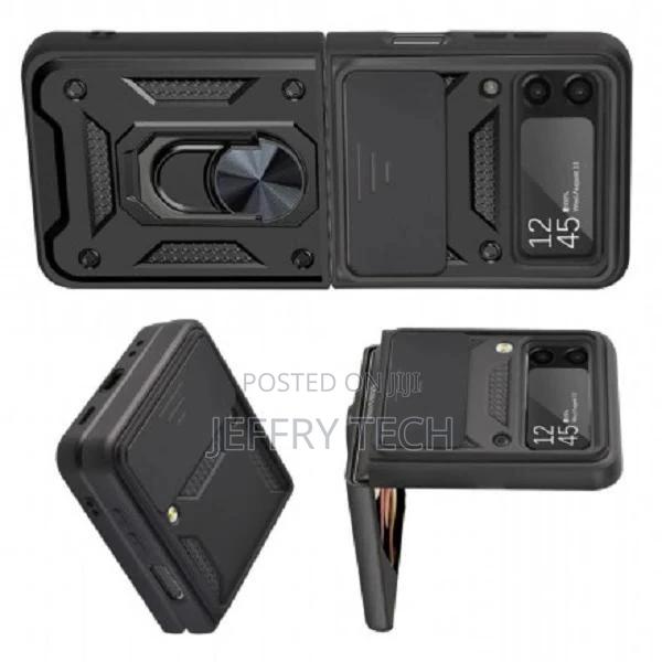 Samsung Galaxy Z Flip 3 5G Hybrid Case With Support Ring - thumbnail 3