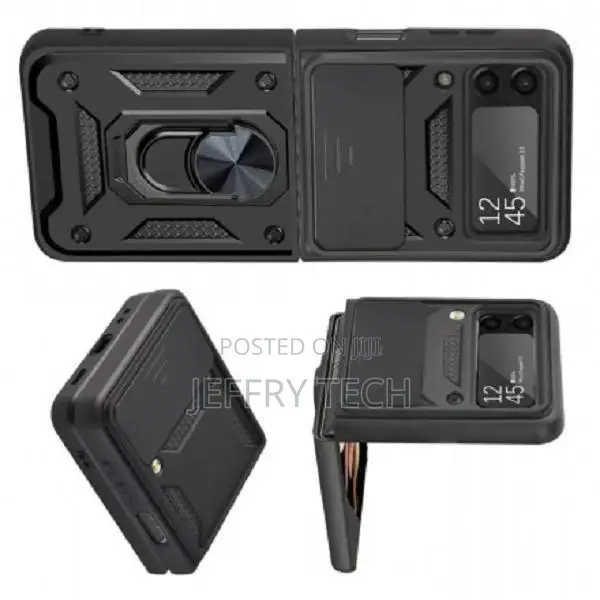 Samsung Galaxy Z Flip 3 5G Hybrid Case With Support Ring