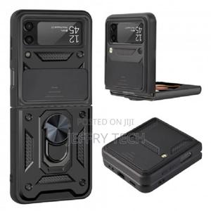 Samsung Galaxy Z Flip 3 5G Hybrid Case With Support Ring - thumbnail 2